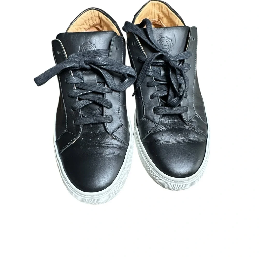 Greats Black Leather Men's Sneakers